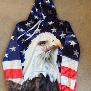 Bald Eagle American light Sweatshirt USA